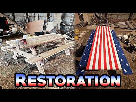 American Picnic Table Restoration