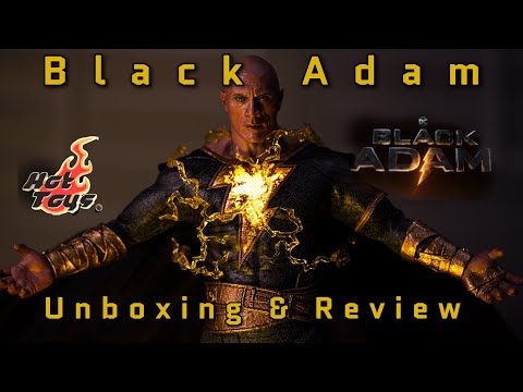 Hot Toys Black Adam Deluxe DX31 (Golden Armor) Unboxing & Review