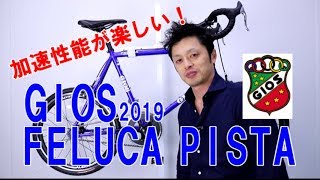 【 ミニベロ 】FELUCA PISTA フェルーカ ピスタ  GIOS 2019  ピストフレームデザイン 特徴と購入の注意点！ 〜自転車屋店長の勝手レポート〜