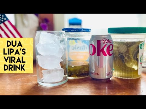 Dua Lipa’s Viral Drink #dualipa #viraldrinks #dietcoke