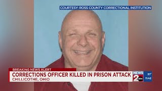 Ohio corrections officer killed by inmate on Christmas morning