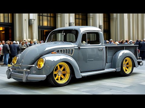 The 2025 Volkswagen Beetle pickup is back! its design leaves you speechless