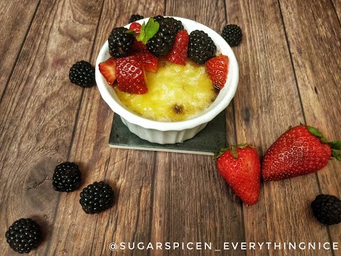 Eggless Crème Brûlée