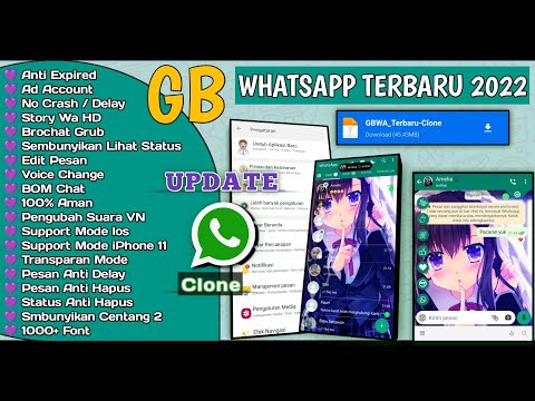 Cara Update !! GB Whatsapp Terbaru 2022 || Wa Gb Terbaru 2022 V15.75 || Anti Kadaluarsa 100%