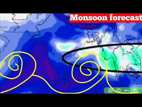 Monsoon new model update Rain increase all Indai