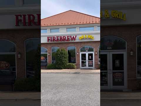 Firebrew Bar & Grill #shorts #virginiabeach #localrestaurant #localeats