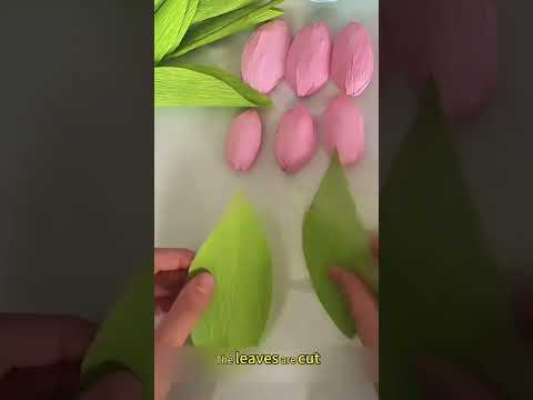 DIY paper craft flowers home decorations gift idea #foryou #tiktok #fyp #gift #craft #flowers #paper