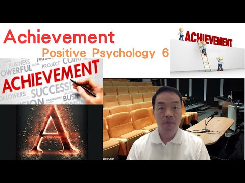 (Eng)Positive Psychology 06: Achievement #accomplishments