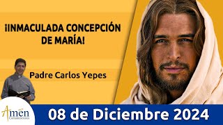 Evangelio De Hoy Domingo 08 de Diciembre 2024 #PadreCarlosYepes l San  Lucas 1,26-38 | Misa