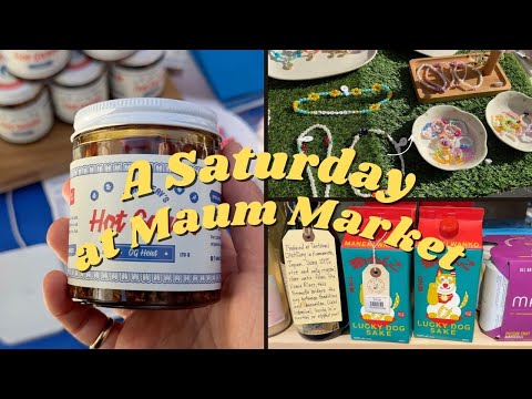 Saturday in LA, Exploring Maum Market, Kimchi, Matcha Latte, Boba Candle 🍞 | LA Vlog