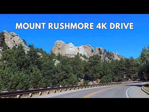 Mount Rushmore 4K Scenic Drive | South Dakota Highway 244 Driving Tour