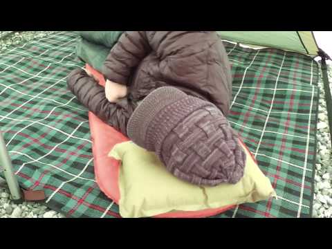 Comfortable sleep for winter solo camps too! THERMAREST Prolite Plus