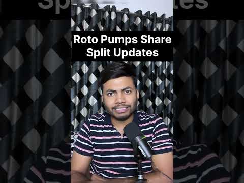 Roto Pumps Stock Split | Record Date #shorts  #buyback #shortsfeed #hyundai