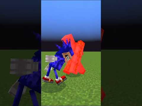 AMAZING Shin Sonic addon in Minecraft Bedrock