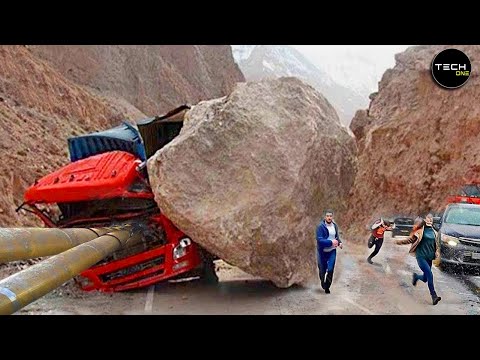 Dangerous Idiots Fastest Truck & Heavy Equipment Fails | Extreme Truck Idiots at Work #14