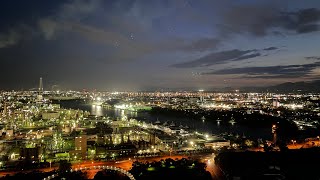 四日市コンビナートで最高の工場夜景 #Shorts #カップル旅行