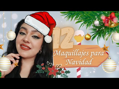 12 maquillajes para Navidad / 1 de 12 🎄