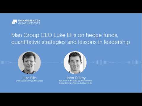 Man Group CEO Luke Ellis on hedge funds, quantitative strategies and leadership