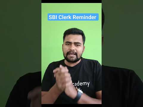 🔥🔥SBI Clerk Reminder video I Prelims/Mains Exams dates 🚀🚀🚀 #SBI# lic