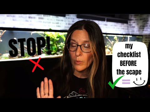 The Checklist BEFORE You Even Scape! | Lots of Decisions Before I Scape The 22G Lounge Tank!