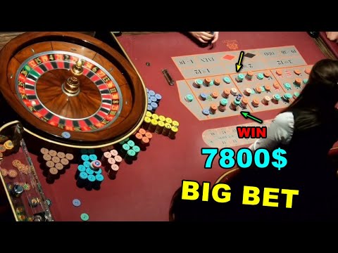 Big Table Roulette BIG BET New Session Morning Saturday Big WIN 7800$ EXCLUSIVE 🎰✔️2024-12-07