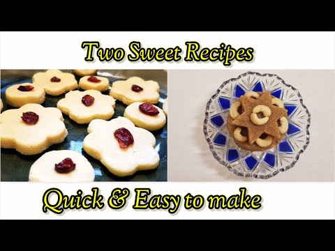 10 Min Sweet Recipes | Quick & Easy Sweet Recipes | 2 Instant Sweet Recipes| Indian Sweets