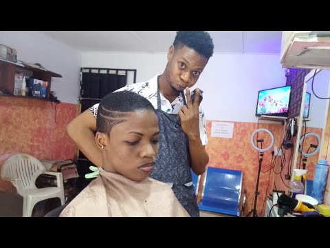 RICH HAIR TV is live! HOW TO BARB FEMALE LOW CUT #youtuberecomendation  #viralvideo #haircut #new