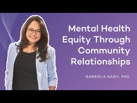 Mental Health Equity Through Community Relationships