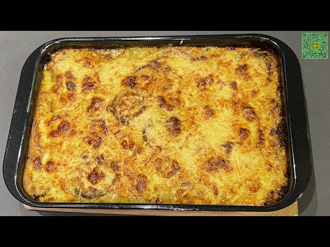 Zucchini with béchamel ( كوسة بالبشاميل )