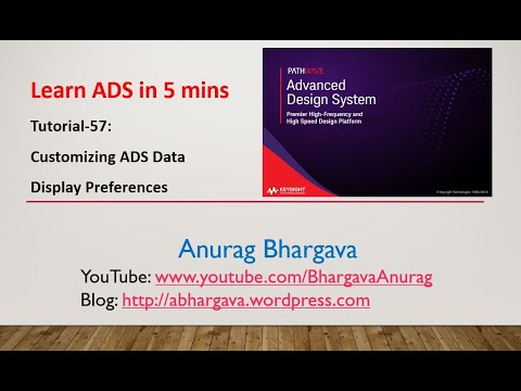 Tutorial-57: Customizing ADS Data Display Preferences