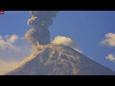 Dec 16, 2024: Visible Shockwave from Volcanic Eruption at Fuego Volcano, Guatemala