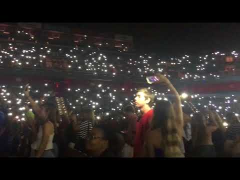 Camila Cabello crowd lights up the sky - In The Dark