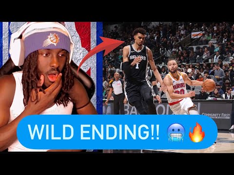 Reaction To Warriors Vs Spurs (CLUTCH GAME!!) Highlights