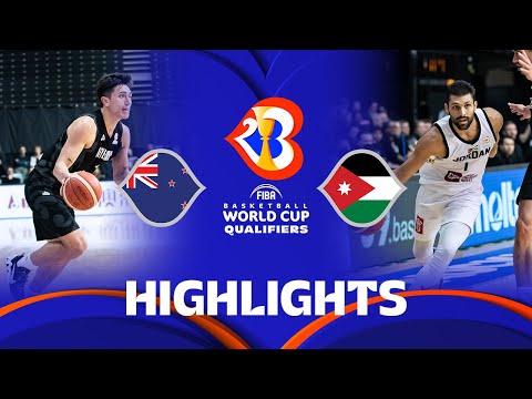 New Zealand vs Jordan | FIBA World Cup Qualifiers 2023