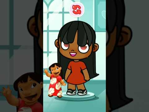 LILO de LILO E STITCH #liloandstitch #tocaboca #shortsviral #shorts #shortvideo