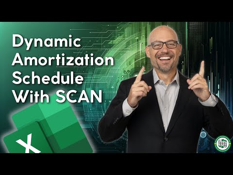 Excel: Fully Dynamic Loan Amortization Schedule with the SCAN Function