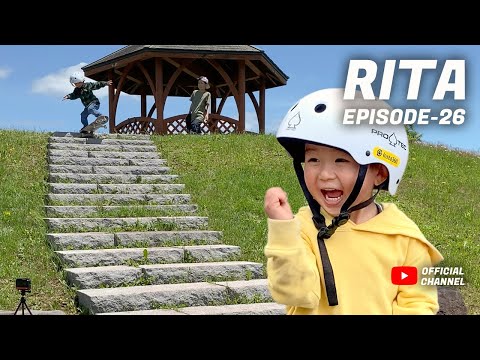 RITA / EP26 ６月のリタのスケボー記録 Insta clip / 3歳 3YO SKATER