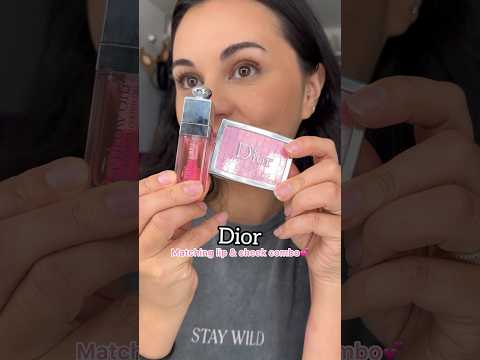 #Dior color adjusting blush & lip oil in 001 Pink! #dior #lipoil #blush #phbalance #tryon #natural