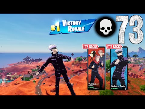 73 Elimination Solo Vs Squads "Build / Zero Build" Gameplay Wins (Fortnite Chapter 5 Season 3)