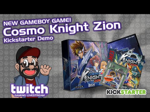 NEW Gameboy Game! Cosmo Knight Zion Demo Gameplay #twitch #indiegame #videogames #gameboy #cosmoday