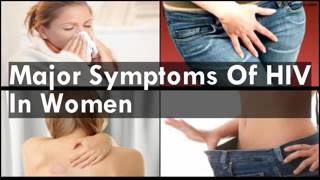 hiv symptoms in women