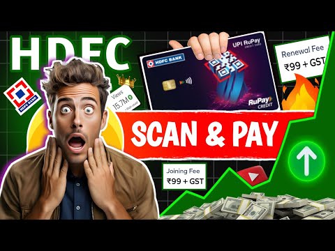 HDFC Bank RuPay Credit Card Benefits || HDFC UPI Rupay Credit Card || Rupay Credit Card Scan And Pay