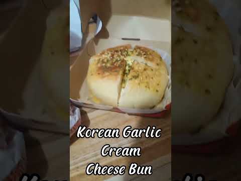 Opening food order! Korean Garlic Cream Cheese Bread - So Yummy! #asmr #shorts #asmrfood #asmrsounds