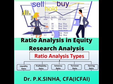 RATIO ANALYSIS IN EQUITY RESEARCH ANALYSIS#earnmillion2billionmoney