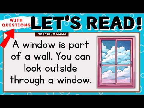 LET'S READ! | READING COMPREHENSION | PRACTICE READING SIMPLE SENTENCES FOR KIDS | TEACHING MAMA