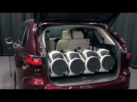 【商品説明】MAZDA CX-80 荷室の積載性