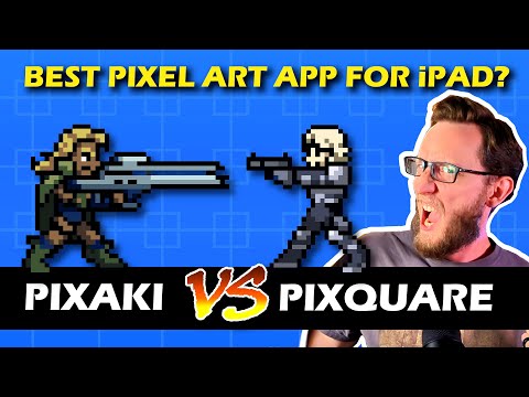 Pixaki vs Pixquare: Best iPad Pixel Art App?