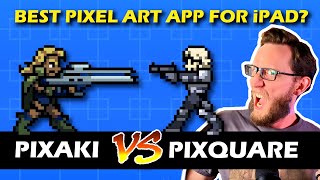 Pixaki vs Pixquare: Best iPad Pixel Art App?