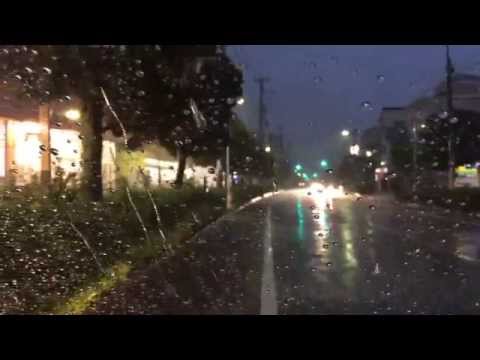 【記録】突然のゲリラ豪雨に遭遇... / Japan heavy rain