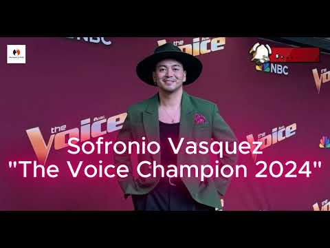 Sofronio Vasquez - "The Voice 2024 Champion" - Shows His Spectacular Talent on Crying  The Voice